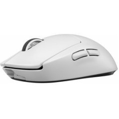 Logitech PRO X SUPERLIGHT Wireless Gaming Mouse - Ultra-Lightweight Optical Wireless Gaming Mouse in White - Unleash Your Gaming
